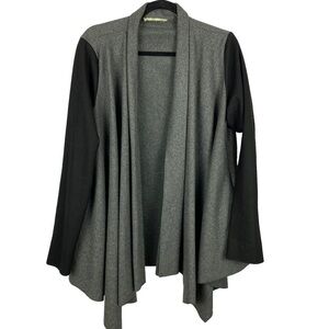Staring at Stars Wool Blend Longline Waterfall Cardigan Jacket Medium Gr…